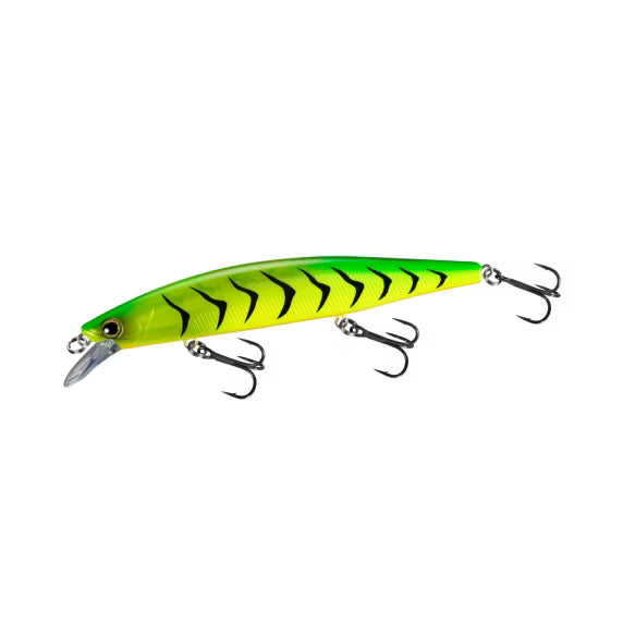 Jerkbait Shimano BT World Minnow Flash Boost 115mm Tigre de Feu