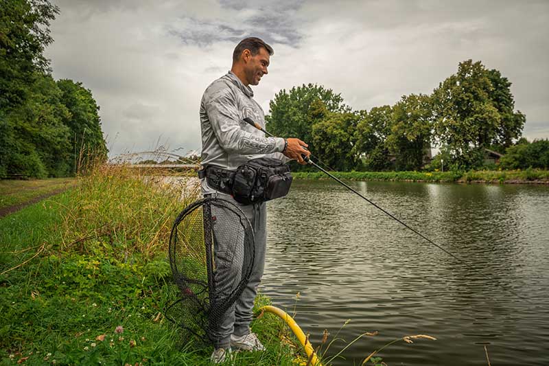 Sac banane avec boîte Fox Rage Camouflage Voyager