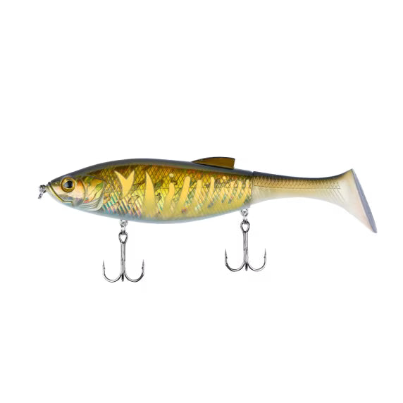 Leurre} articulated Shimano} Lure Yasei Hyper Hybrid S 150 mm Marron Gold} Tigre