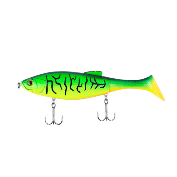 Leurre} articulated {{778c01777722af7a525c5c3d92c9b8b4ca}}} Lure Yasei Hyper Hybrid S 150 mm Fire Tiger