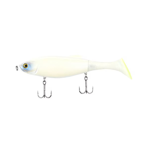 Leurre} articulated Shimano} Lure Yasei Hyper Hybrid S 150 mm Blanc Perle