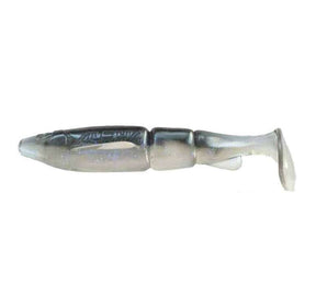 Swimbait Vinilo Alpha Hacker 7 Ghost Smoking Shad