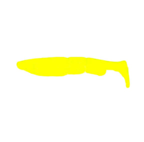 Swimbait Vinilo Alpha Hacker 8 Chartreuse