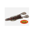 Vinilo Zoom Ultra Vibe Speed Craw 108 mm Smoke Red