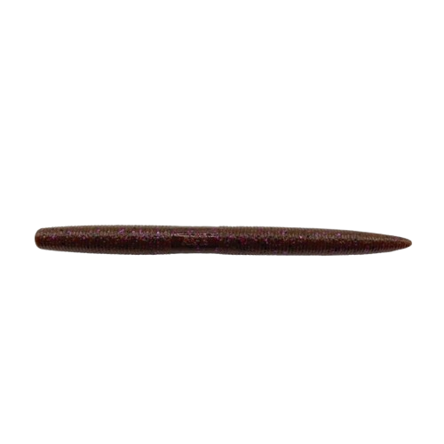 Leurre souple AGR Vis sans fin 120 mm Marron Pourpre