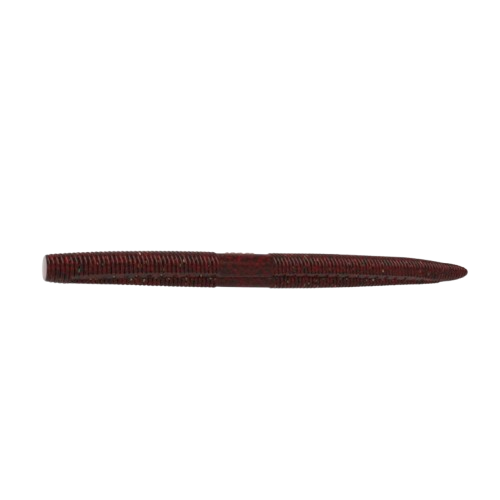 Leurre souple AGR Ver immobile 120 mm Prune Émeraude