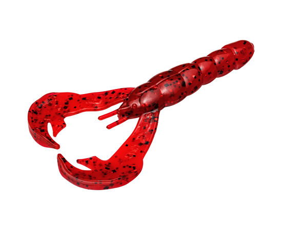 Leurre souple Strike King Craw 101 mm Delta Red