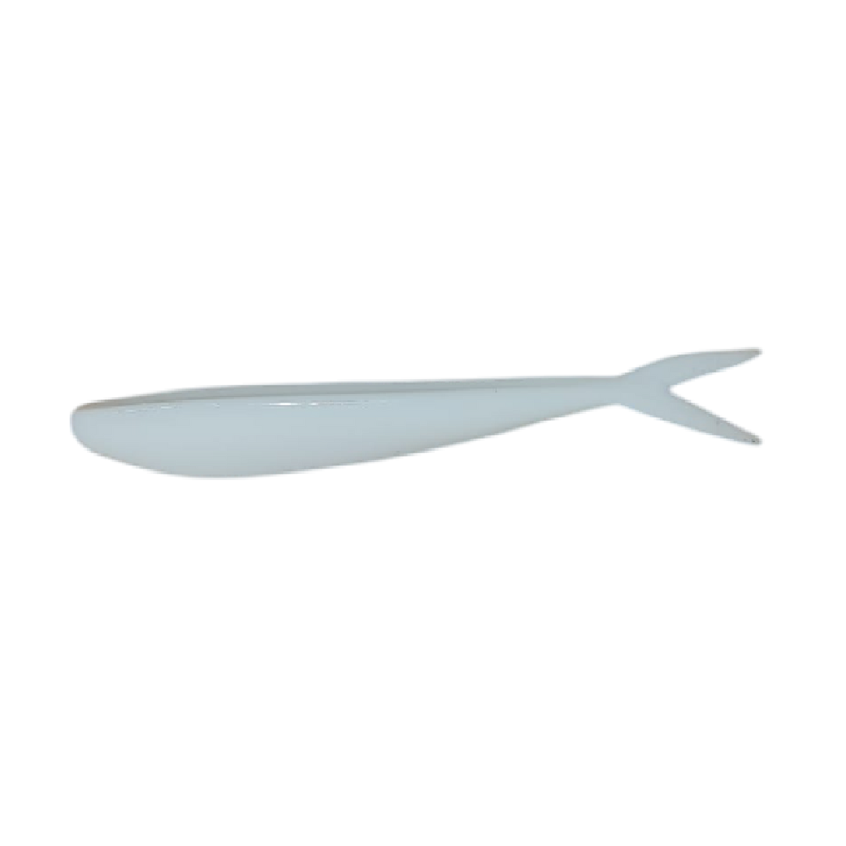 Leurre souple Zoom Flukes 100 mm Blanc