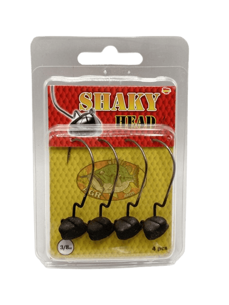 Anzuelos AGR Shaky Head Negro Mate 3/0 - Tienda Bass
