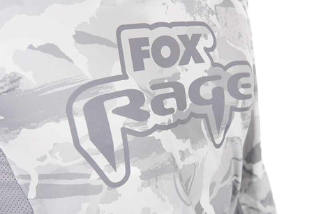 Camiseta técnica con capucha UV Fox Rage Light Camo - Tienda Bass