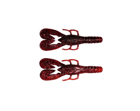 Cangrejo AGR Lethal Craw 85 mm Black Red - Tienda Bass