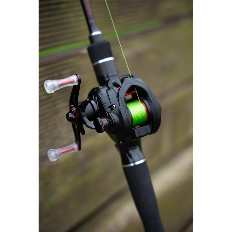 Carrete Zebco Demonic Finesse Baitcaster 100 LHW - Tienda Bass