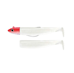 Combo Black Minnow Nº1 70 Off Shore 6 g White Red Head - Tienda Bass