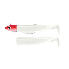 Combo Black Minnow Nº2 90 Off Shore 10 g White Red Head - Tienda Bass