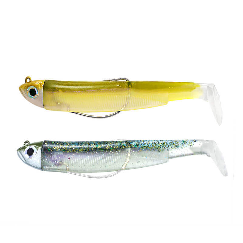 Doble Combo Black Minnow Nº3 120 Shore 12 g Ghost Minnow Wakasagi - Tienda Bass