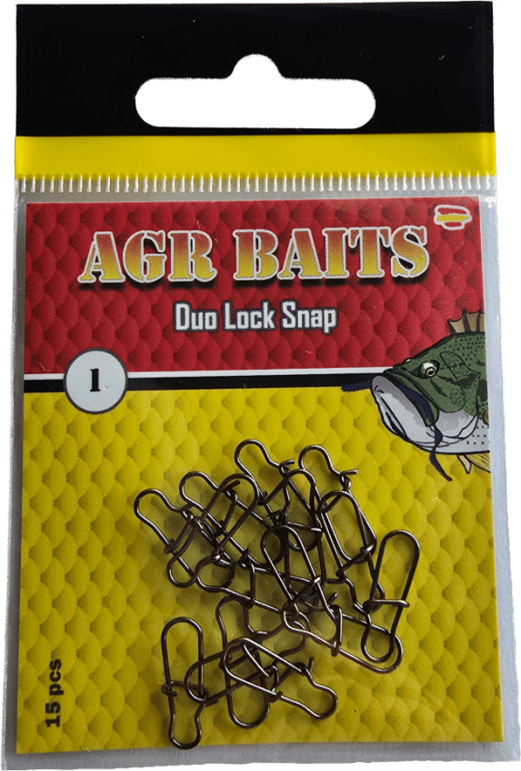 Grapas AGR Duo Lock Snap Black Nickel - Tienda Bass