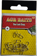 Grapas AGR Duo Lock Snap Nickel - Tienda Bass