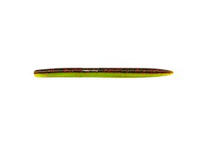 Gusano AGR Still Worm 100 mm Green Pumpkin Chartreuse - Tienda Bass