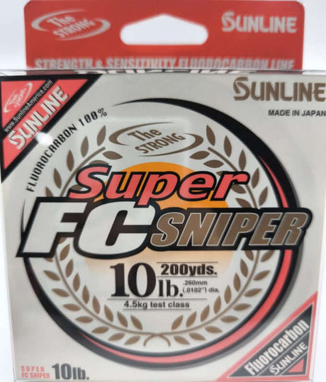 Hilo Sunline Super FC Sniper Clear 180 m - Tienda Bass
