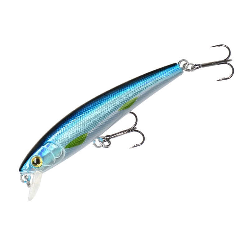 Jerkbait Mikado Fishunter Needle 75 mm Blue Bleak - Tienda Bass