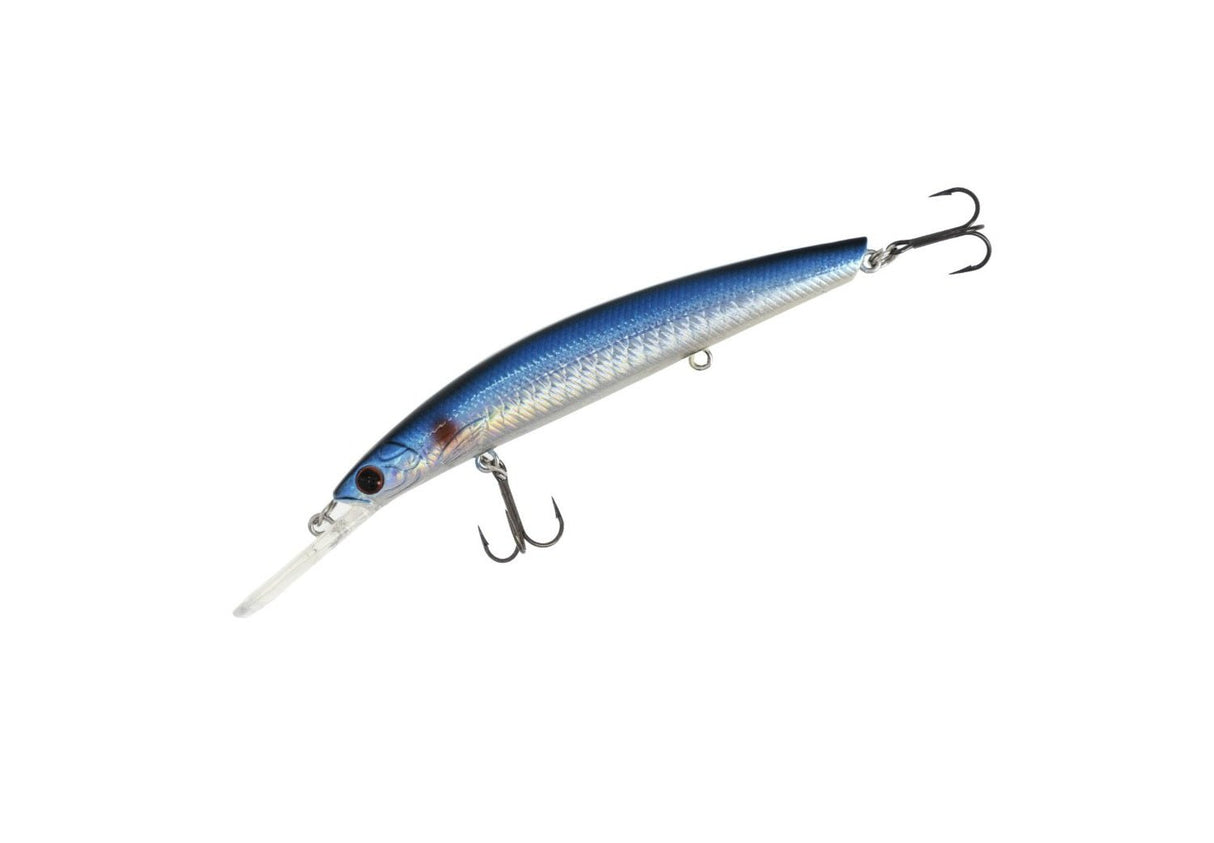 Jerkbait Mikado Wobbler Rumba Twitch 95 mm Blue Roach - Tienda Bass