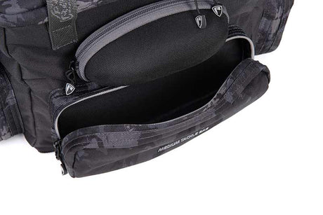 Macuto con cajas Fox Rage Voyager Camo Mediano - Tienda Bass