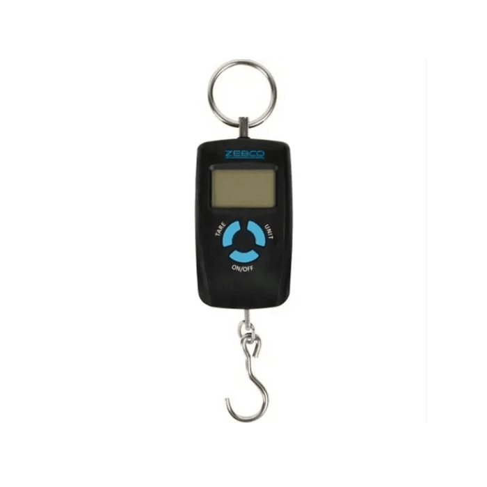 Peso digital Zebco 35 kg - Tienda Bass