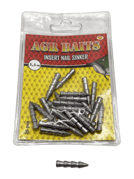Plomo AGR Insert Nail Sinker - Tienda Bass