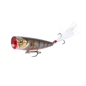 Popper Shimano Yasei Pure Pop F 80 mm Wakasagi Tiger - Tienda Bass