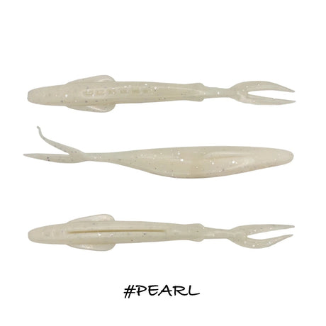 Vinilo Iberican Lures Arrow Fish 152 mm Pearl - Tienda Bass
