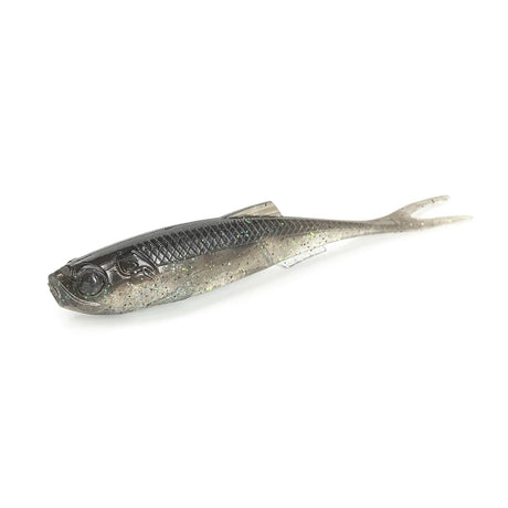 Vinilo Molix RT Fork Flex 100 mm Electric Smoke Shad - Tienda Bass