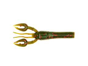 Vinilo Yamamoto Fat Baby Craw Floater 3´75" 95 mm Green Pumpkin Red - Tienda Bass