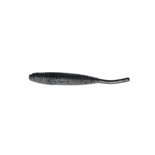 Vinilo Yamamoto Shad Shape 4'' - 100 mm Black Clear - Tienda Bass