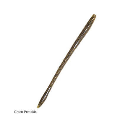 Vinilo Z - Man Finesse Worm 177 mm Green Pumpkin - Tienda Bass