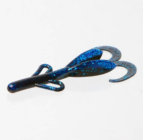 Vinilo Zoom Midsize Brush Hog 114 mm Black Sapphire - Tienda Bass