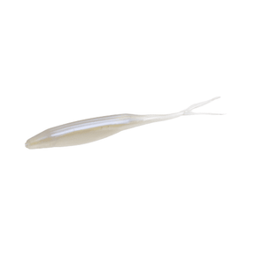 Vinilo Zoom Super Flukes 130 mm Albino - Tienda Bass