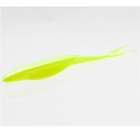 Vinilo Zoom Super Flukes 130 mm Chartreuse Pearl - Tienda Bass