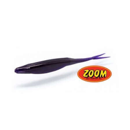Vinilo Zoom Super Flukes 130 mm SP Black Grape - Tienda Bass