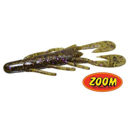 Vinilo Zoom Super Speed Craw 100 mm Green Pumpkin Purple Gold - Tienda Bass
