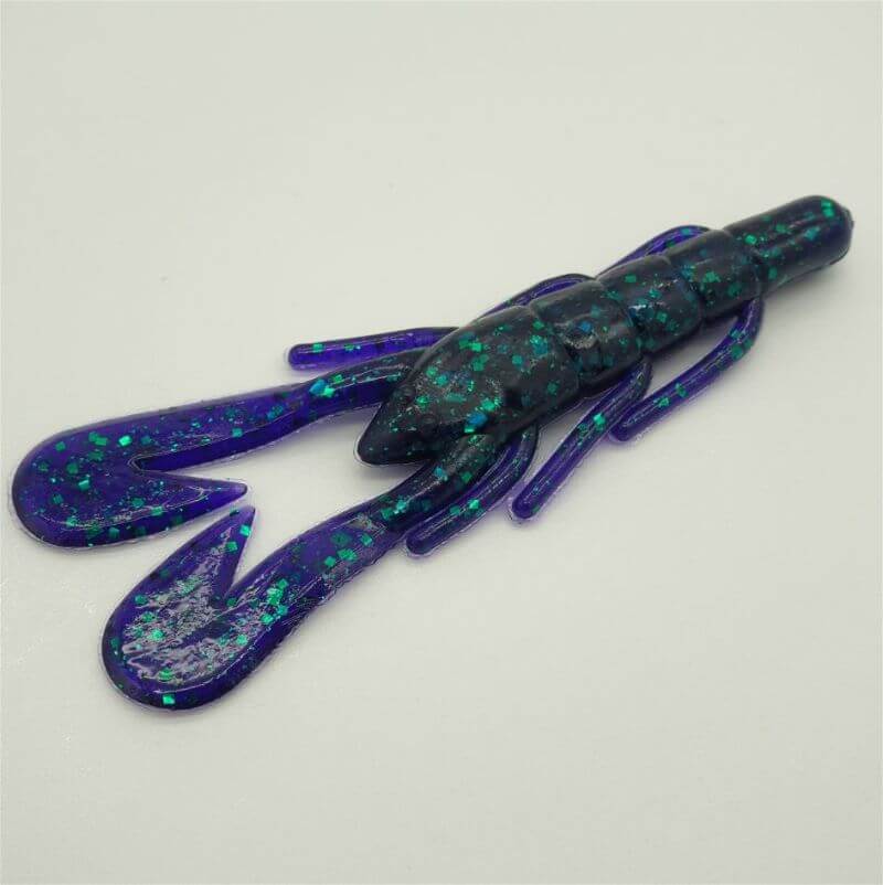 Vinilo Zoom Ultra Vibe Speed Craw 90 mm Junebug - Tienda Bass