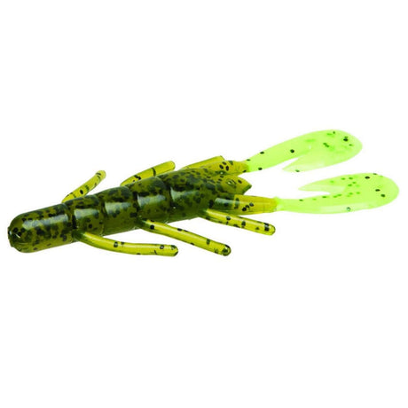 Vinilo Zoom Ultra Vibe Speed Craw 90 mm Watermelon Chartreuse - Tienda Bass